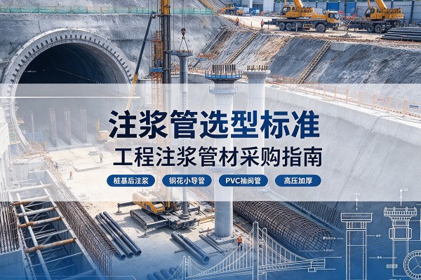 温岭注浆管选型标准